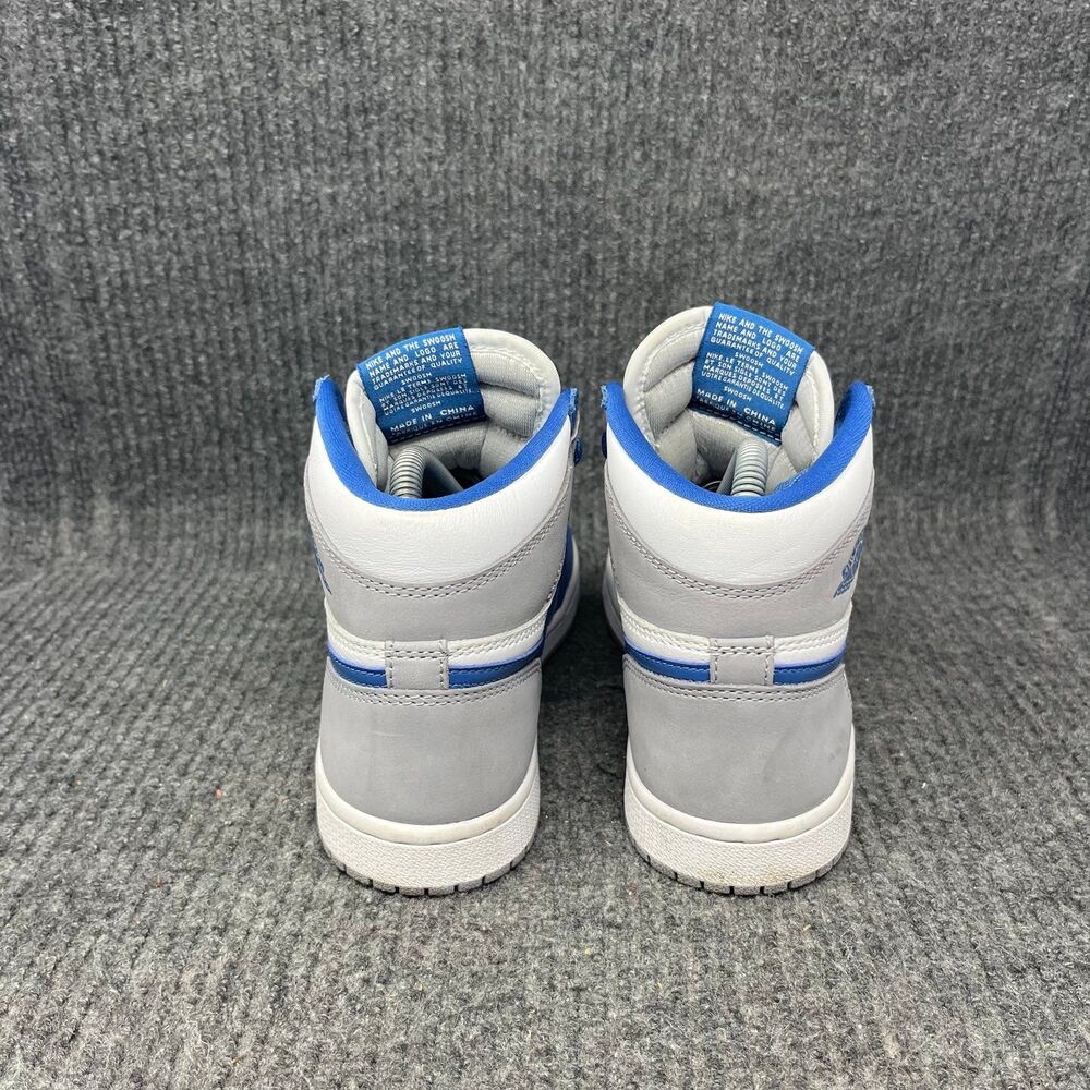 Nike Air Jordan 1 Retro OG High True Blue Grey Womens 5.5 (Men’s 4) DZ5485-410 - Picture 4 of 8
